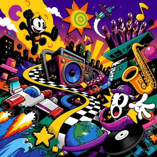 Funky Neon Choir