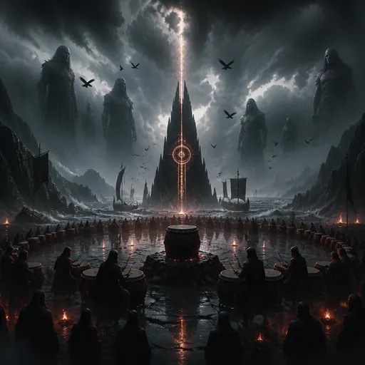 Eclipse of the Northern Veil