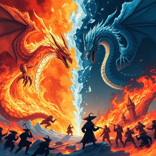 Crimson and Cobalt